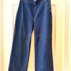 J. Crew Slim Wide-Leg Sailor Jean